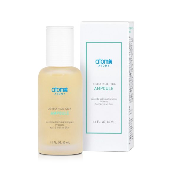 Атоми Успокаивающая ампула Derma Real Cica *1 шт (40 мл) — изображение 3