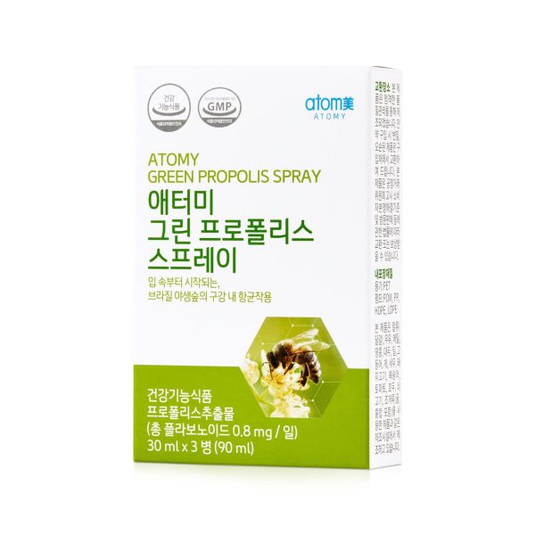 Атоми Спрей с прополисом Green Propolis (30мл*3 флакона, 3 месяца) — изображение 3