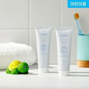 Атоми Детская натуральная зубная паста (50г x 2шт)