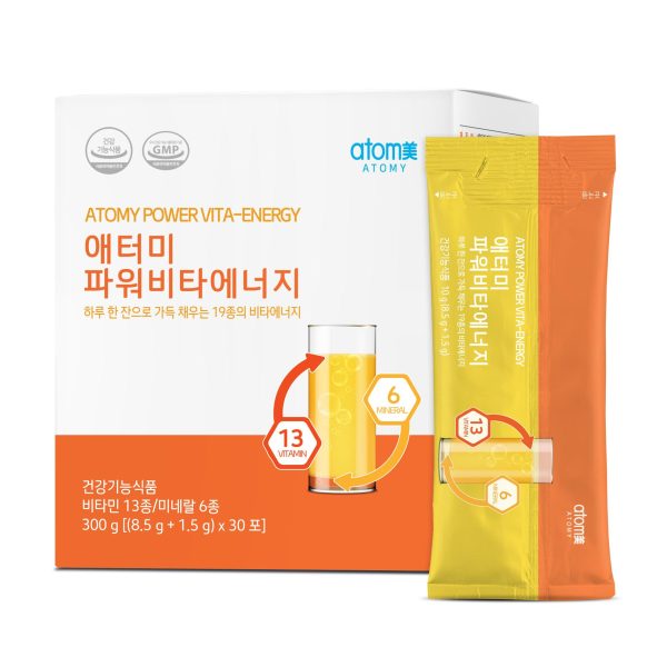 Атоми Power Vitamin Energy (30 саше, 1 месяц) — изображение 3