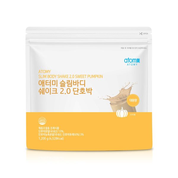 Атоми Slimbody Shake 2.0 Тыква (большая упаковка) (1,200г, bulk pack) — изображение 3
