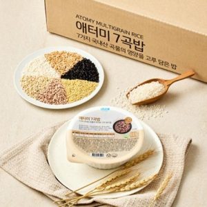 Атоми Рис с 7 злаками 1 коробка (24 шт)