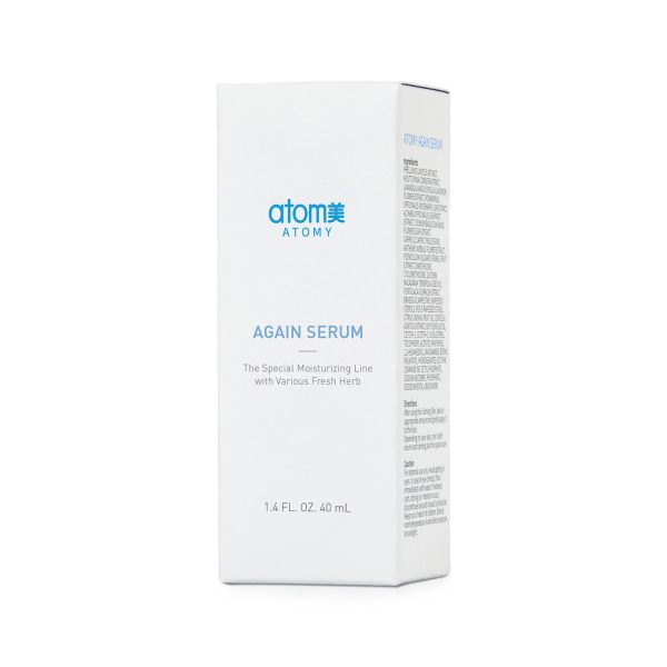 Атоми Восстанавливающая сыворотка Again Serum *1 шт (40 мл) — изображение 3