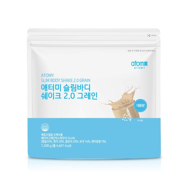 Атоми Slim Body Shake 2.0 Grain (большая упаковка) (1,200 г) — изображение 3