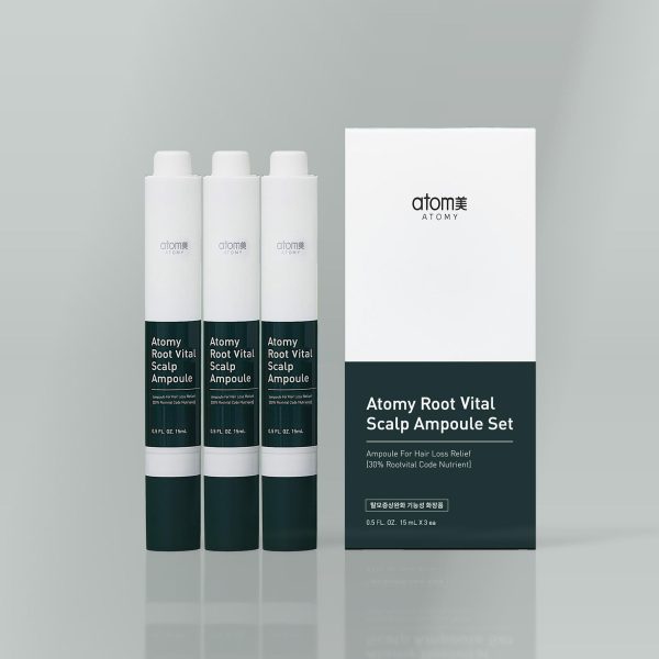 Атоми Набор ампул для кожи головы Root Vital (15мл*3 шт) — изображение 3