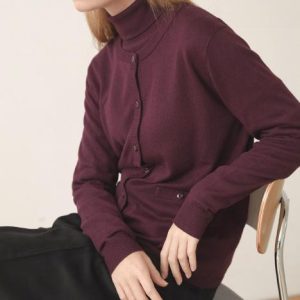 Атоми Женский кардиган из мягкой пряжи