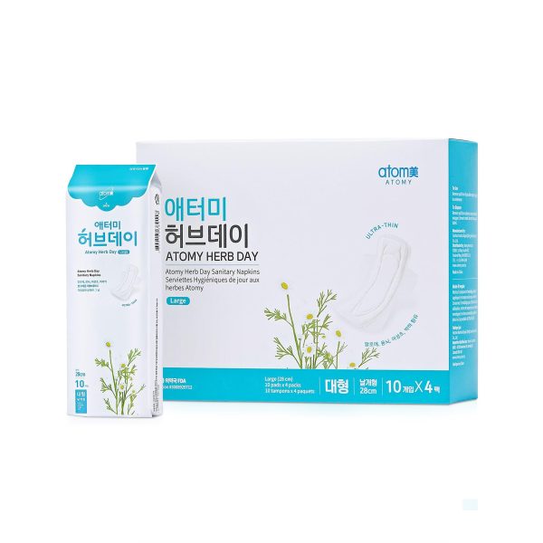 Атоми Прокладки Herb Day большие (1 упаковка/10 шт x 4) — изображение 2