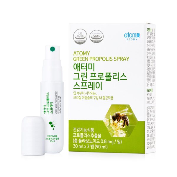 Атоми Спрей с прополисом Green Propolis (30мл*3 флакона, 3 месяца) — изображение 2