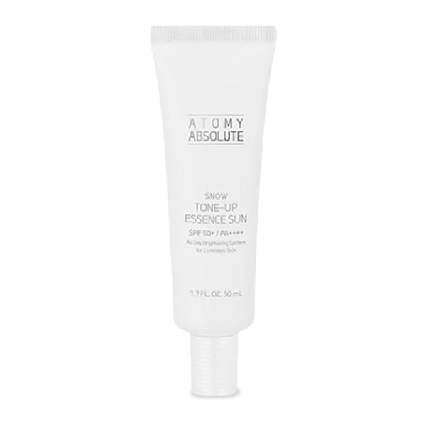 Атоми Тонирующая эссенция Absolute Snow Tone Up Sun *1 шт (50 мл) — изображение 2