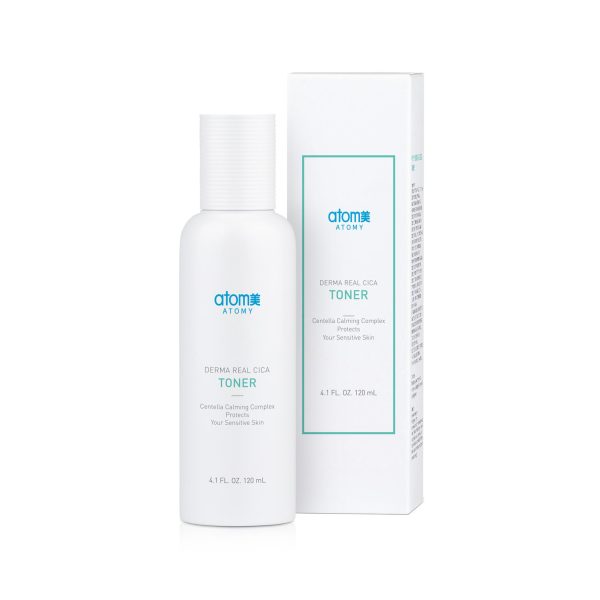 Атоми Успокаивающий тонер Derma Real Cica *1 шт (120 мл) — изображение 3